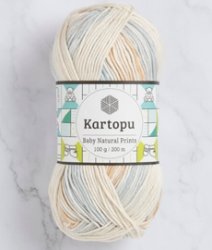 Пряжа Baby natural Prints