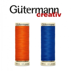 Нитка швейная Gutermann №100, номера цветов: 601-800