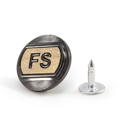 Пуговица джинсовая B53 20 мм 1/50 шт