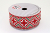 Тесьма жаккард №R4743 ш.5 см 1/9 м